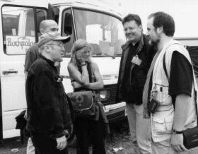 Stefan, Karsten, Simone, 2mal Michael beim Bizarre 99